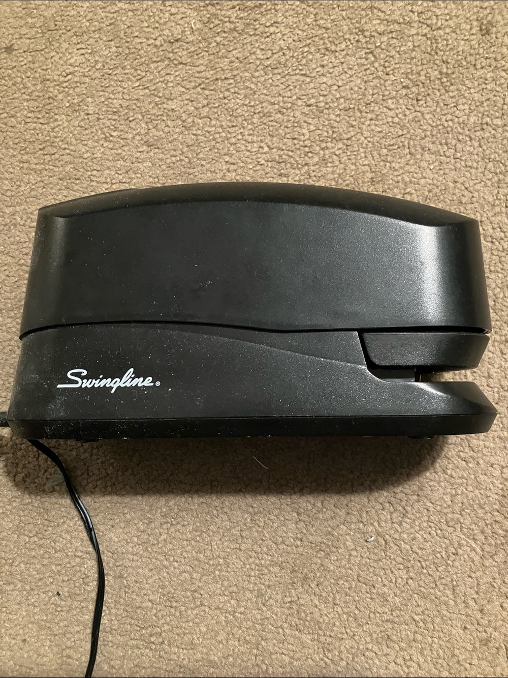 Swingline Black Electric Stapler - Reliable Desktop Stapling